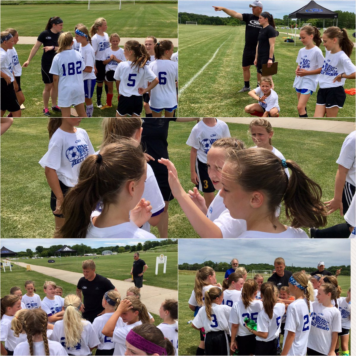 IowaRush_North's tweet photo. Great job '07 and '06 girls!! #RUID #SelectTryouts #IARushNorth #IAmRush https://t.co/AwCDfe581z