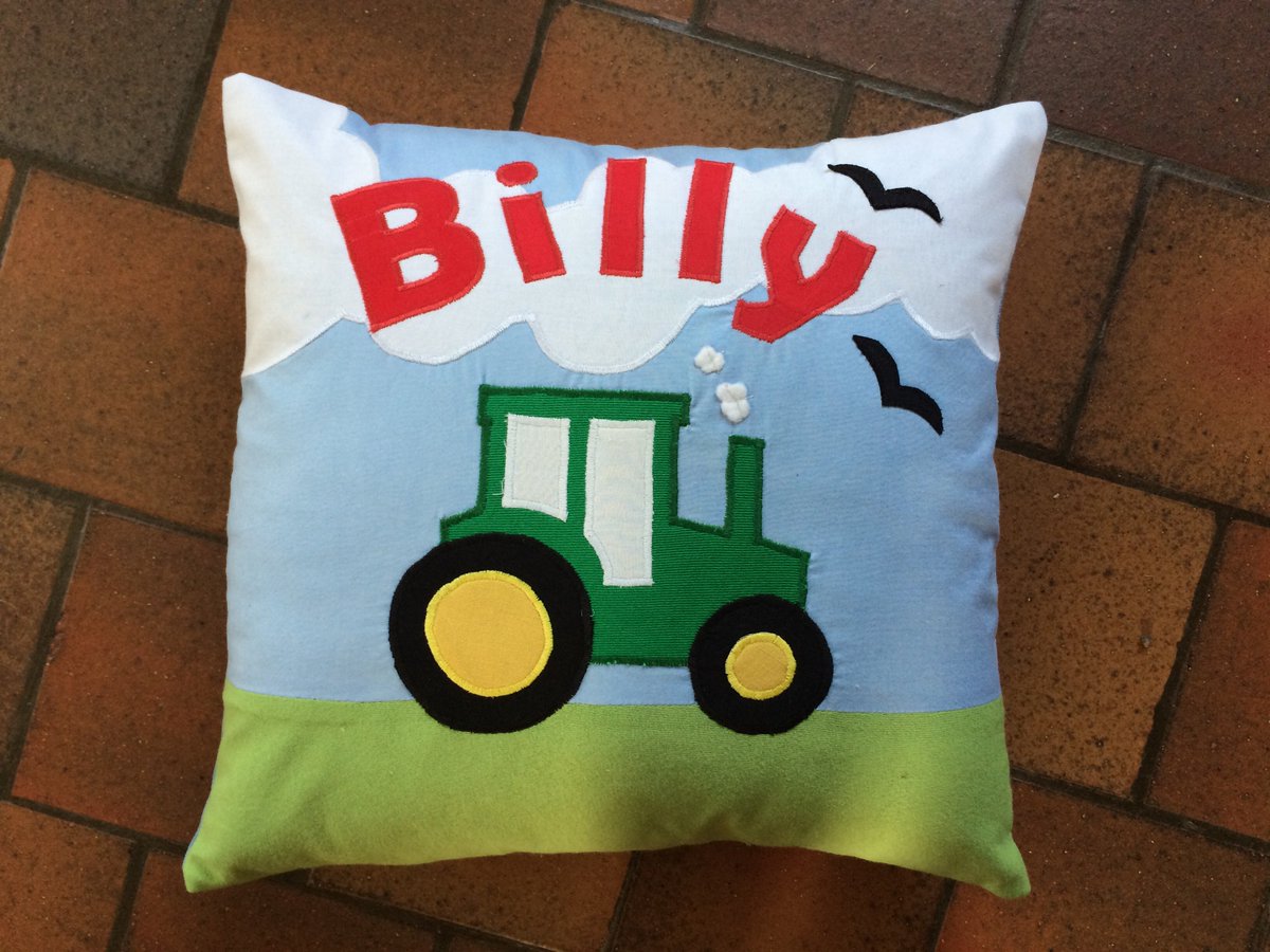 Handmade tractor cushions.
Orders being taken.
£25.00 each plus £3.50 p&amp;p.
#personalised #tractorcushion