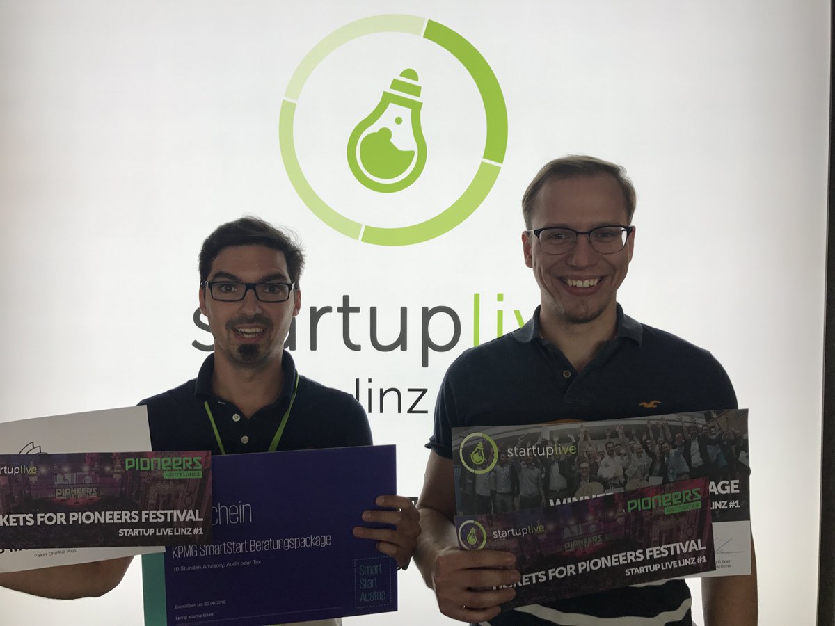 Awesome! We just won the Startup Stage Award at <a href="/startuplive/">Startup Live</a> #Linz. We're totally thrilled and enjoyed the event! #sul300 #startups