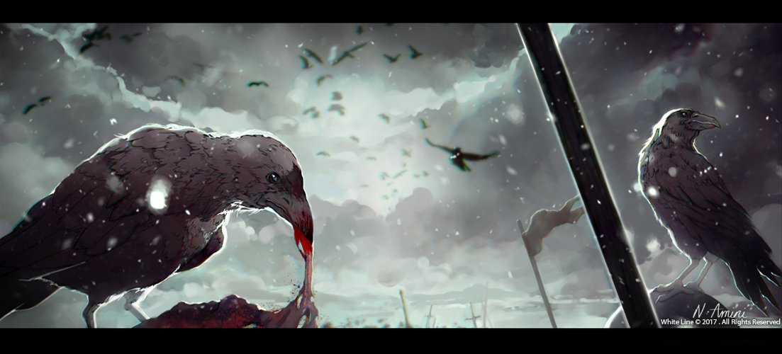 Negshin's tweet photo. #WhiteLine is finally getting drawn... slowly XD #comics https://t.co/fhO7hQh0Ei