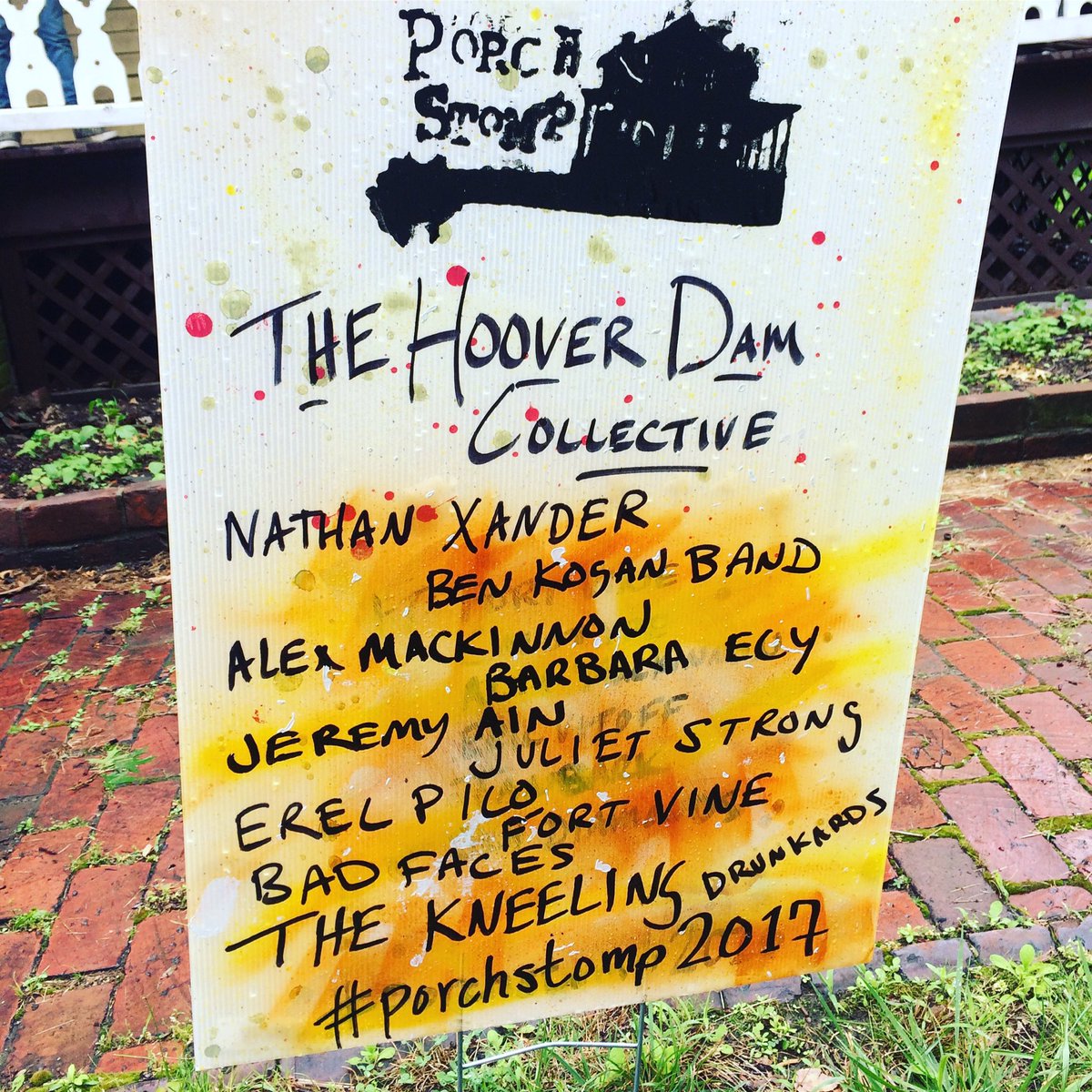 BadFacesMusic's tweet photo. Psyched to be at @PorchStomp 2017! Catch us at the @HDCollective porch at 4pm. https://t.co/nuTrWwjwnQ