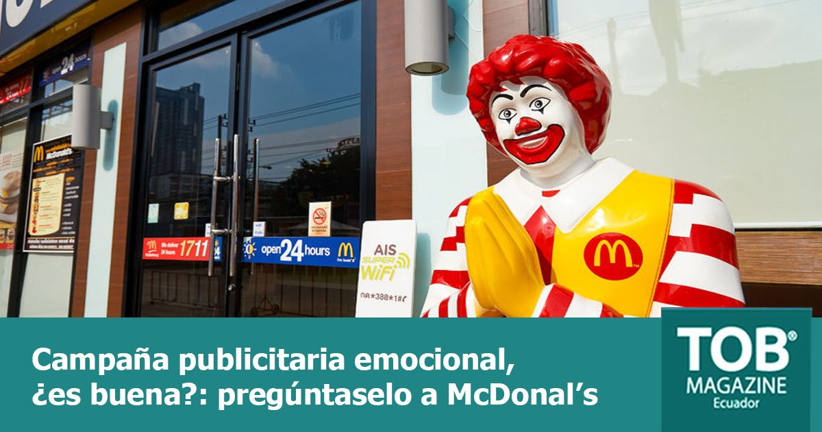 TOBMagazine's tweet photo. Los efectos de la campaña publicitaria emocional de McDonald’s para el día del padre https://t.co/jEEJX20qHE https://t.co/PK2sd8rLCu
