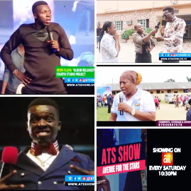 ATSshowLive's tweet photo. "After men of God in Nigeria now, is only comedians that makes people happy😂" - AKPORORO
10:30PM on ATS SHOW on AIT
#ATSshowLive
#SMConline https://t.co/jRM4NAFoUC
