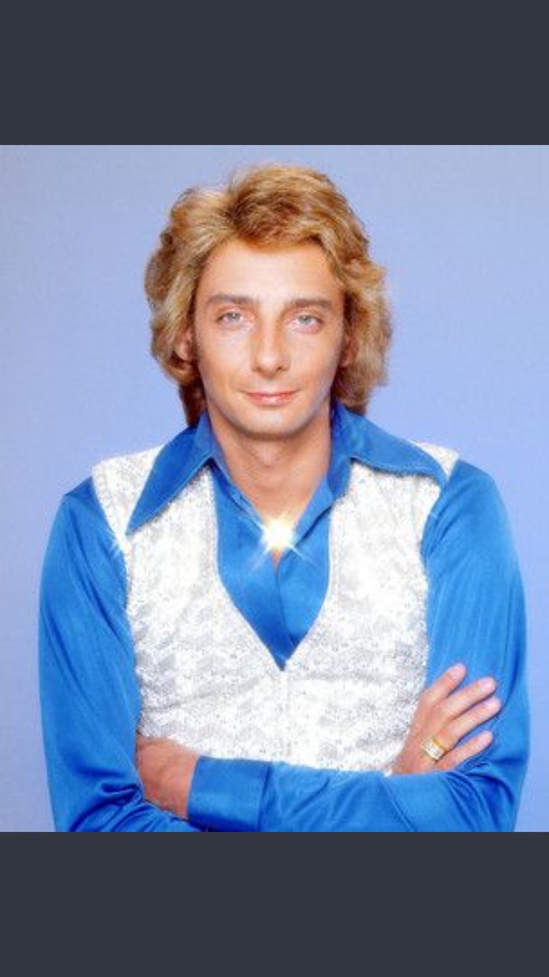 Happy birthday to my future husband  Barry Manilow  