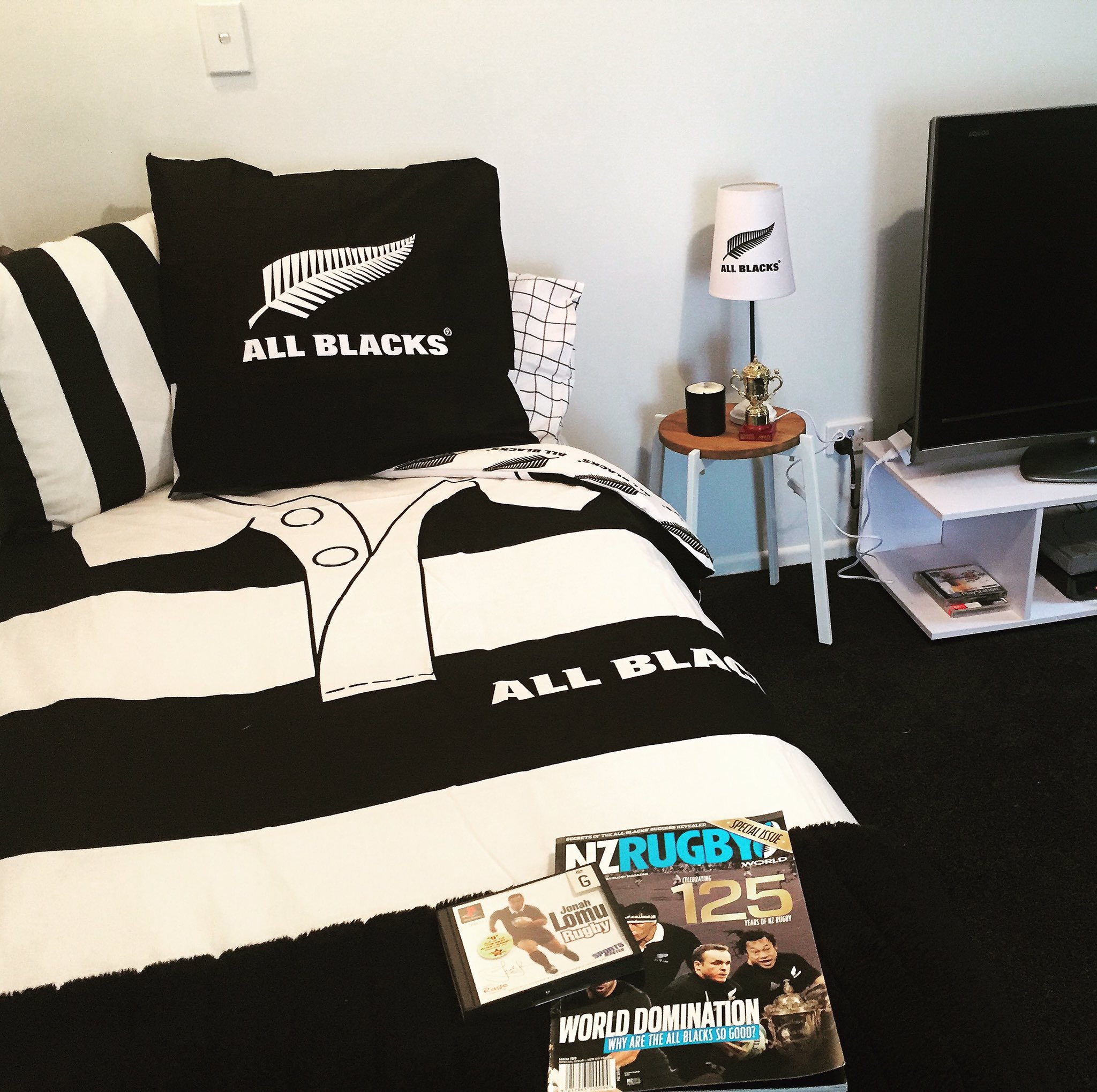 Carla Schollum On Twitter Spare Bedroom All Set For Lions Rugby