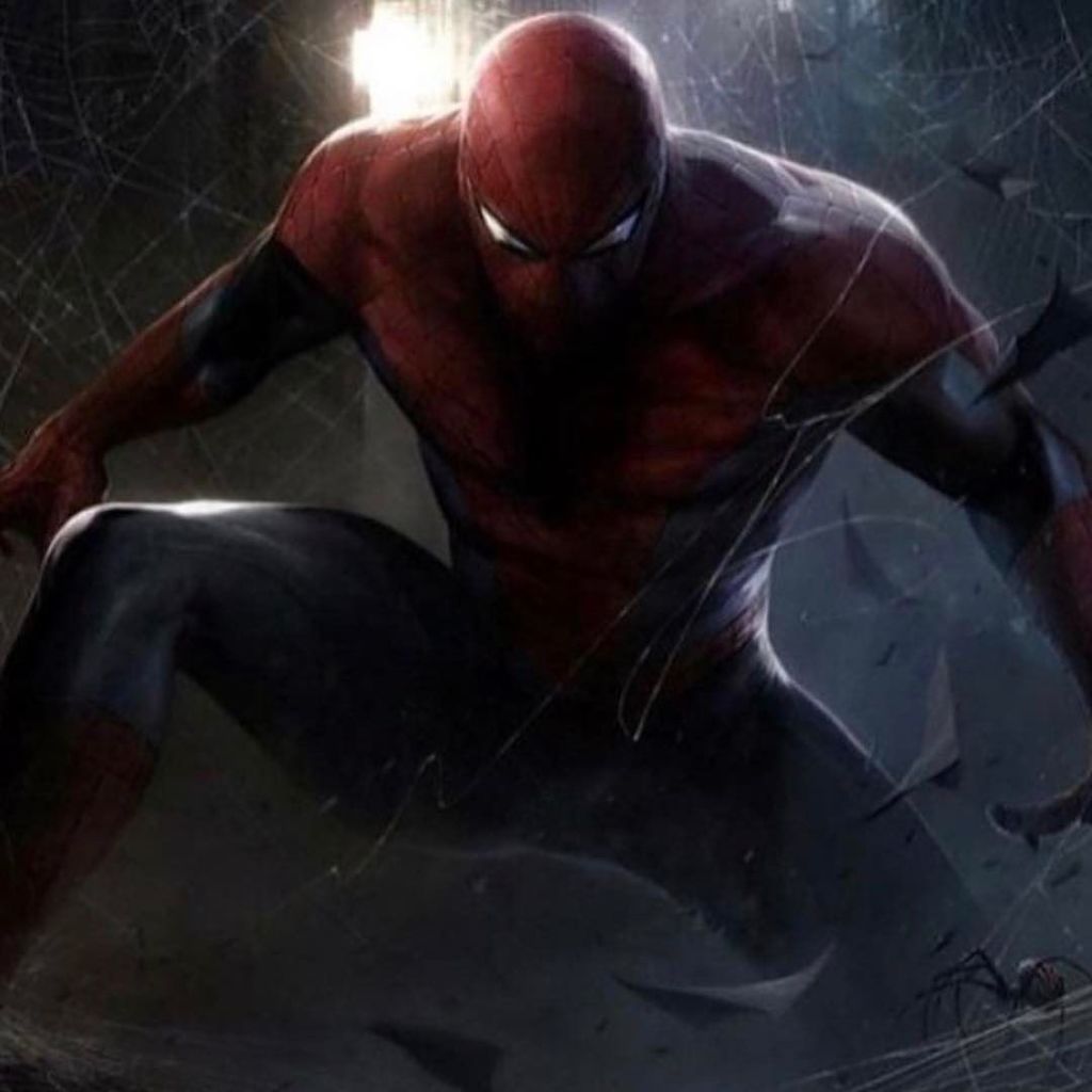 Treadwater's tweet photo. Spidey's been hitting the weights. Lookin swole bruh! https://t.co/JbyLpWpKyq https://t.co/jihN1FDQux