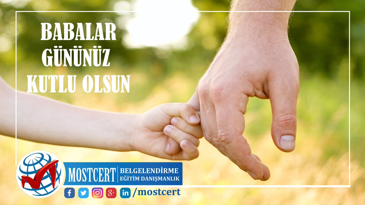 Mesleği ne olursa olsun, her babanın ilk işi çocuklarıdır. Babalar Gününüz kutlu olsun! #BabalarGünü