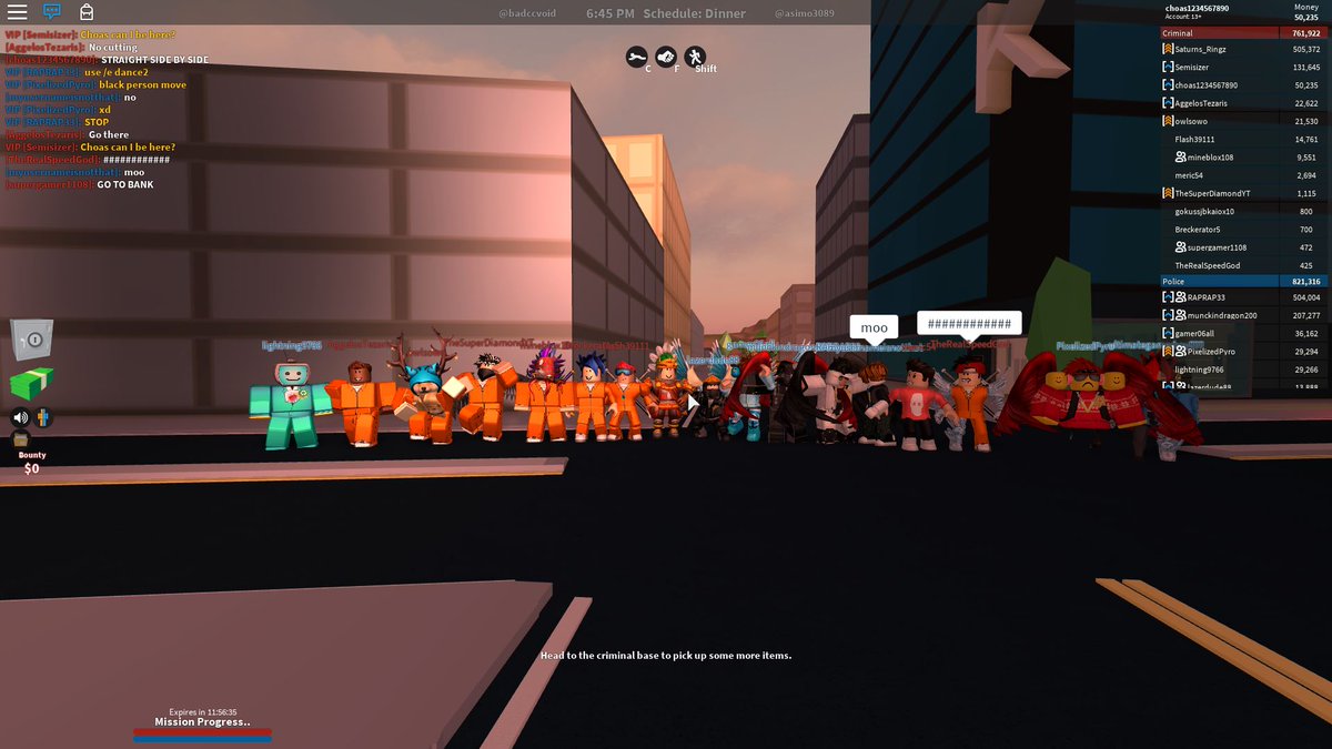 Roblox Asimo3089 Twitter