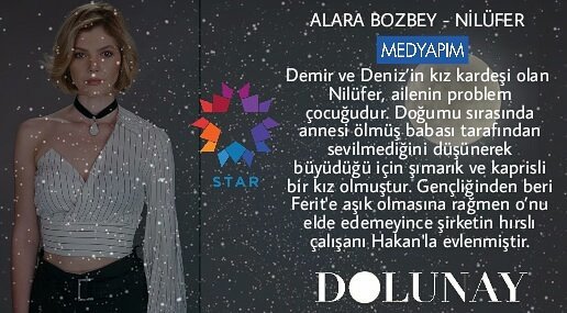 Alara Bozbey - Nilüfer
İle Tanışmaya Hazırmısınız?

Detaylar instagram hesabımızda...
instagram.com/dollunaydizi

<a href="/alarabozbey/">Alara</a> #Dolunay