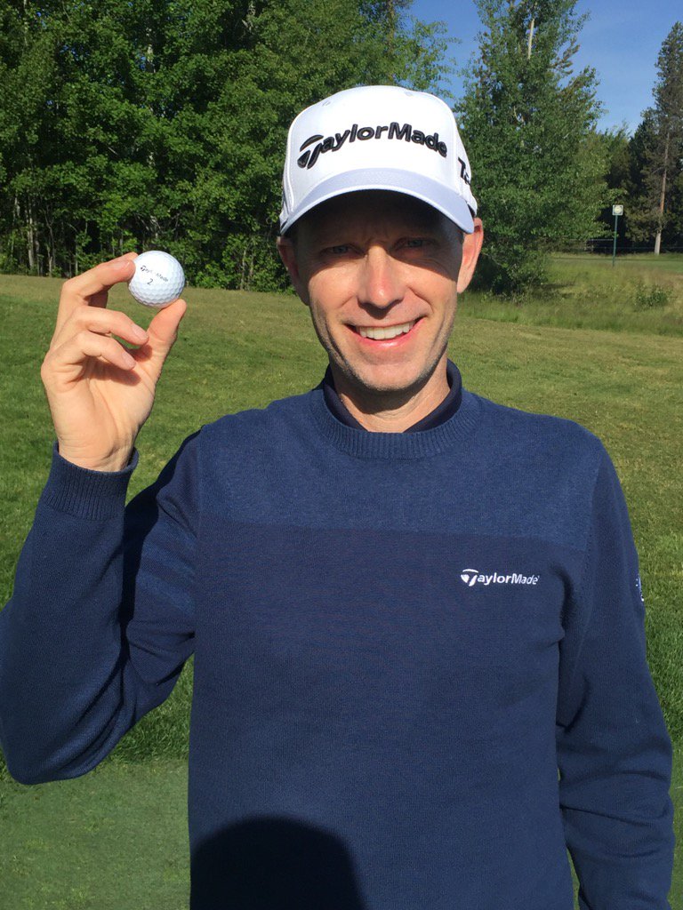I switched to the TaylorMade TP5 for more spin and longer carry out here at Sunriver.