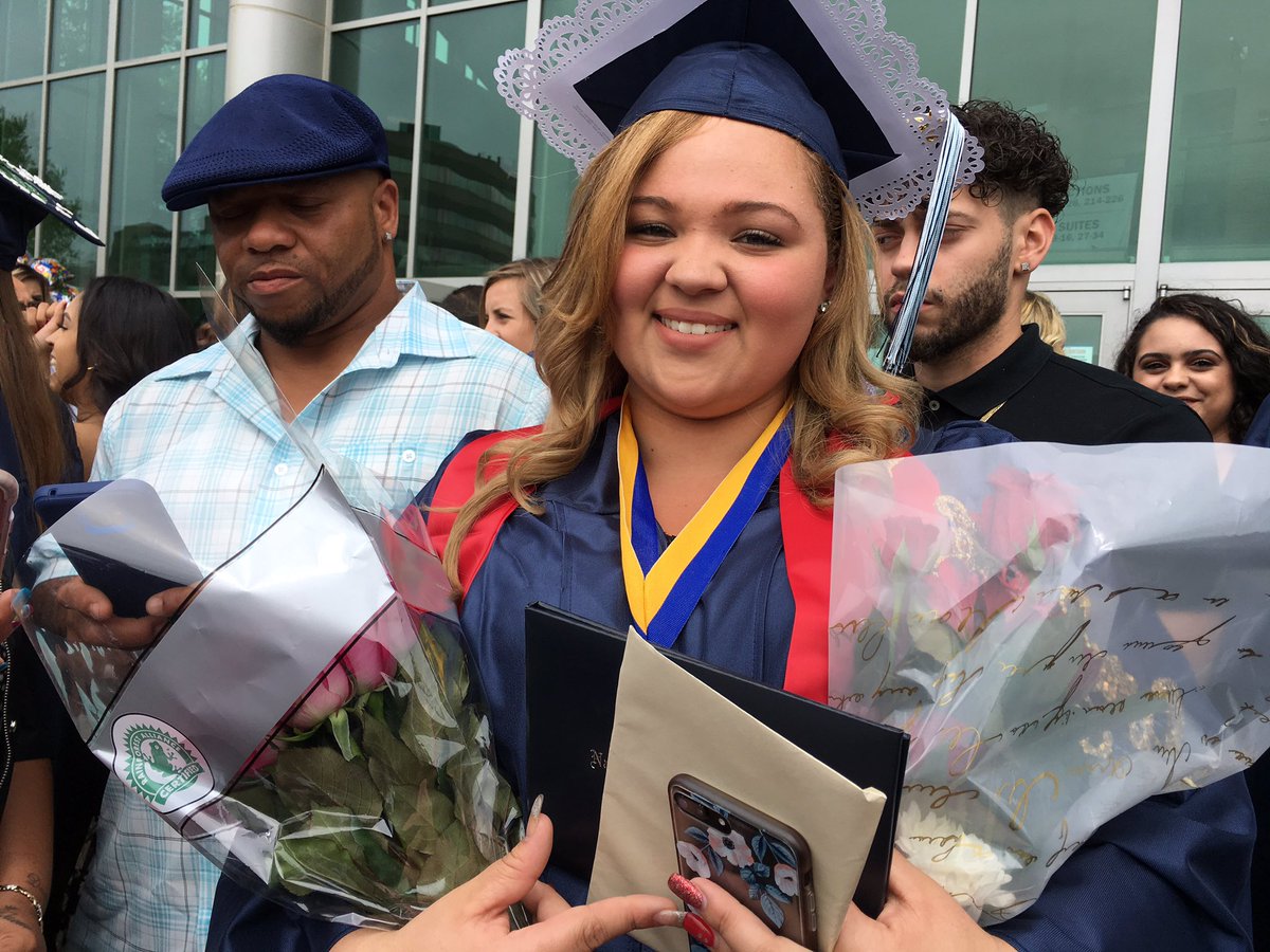 pgrossmith's tweet image. But she is not done with schooling.  She'll be studying nursing at Riviera College in the fall. She already is a licensed nursing assistant.