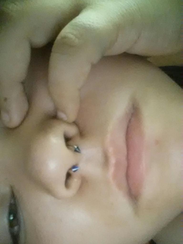 keepplayinguys's tweet photo. @danielhowell Dan I just got my nose periced what do you think?(I hold shame in this photo) https://t.co/yB4wewgfJM