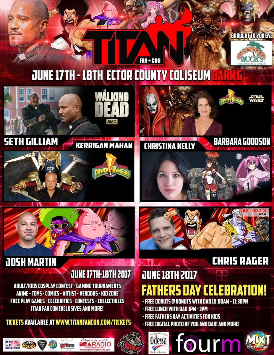 MonstersLair's tweet photo. @TheSethGilliam  Cancelled appearance at Titan Fan Con..... Disappointed a bunch of fans in West Texas https://t.co/N7UQc0UAYL