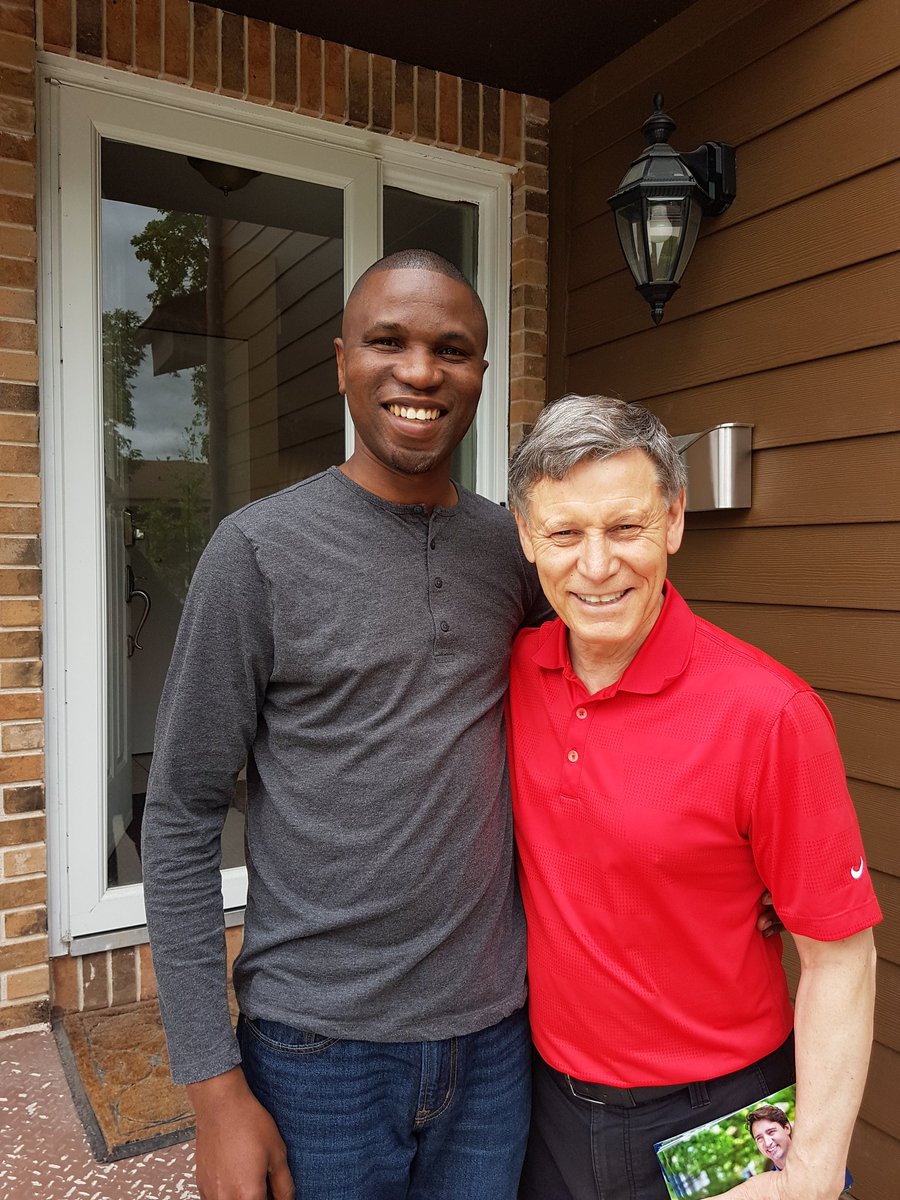 FisFat's tweet photo. It was such a pleasure meeting and chatting with @TerryDuguid (MP, Winnipeg South) today. #LeadersConnectingWithThePeople #Accountability https://t.co/nZlfhGxGf7