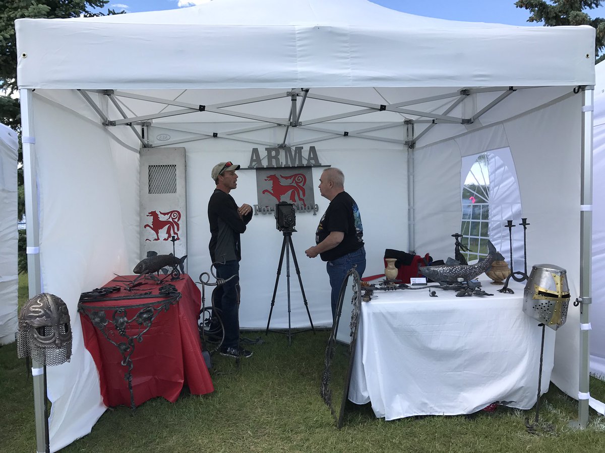 ARMAForgeShop's tweet image. Come by our tent at @Bmontblues to see our #metalart!!! #BBRF2017 #YEGarts #Beaumont