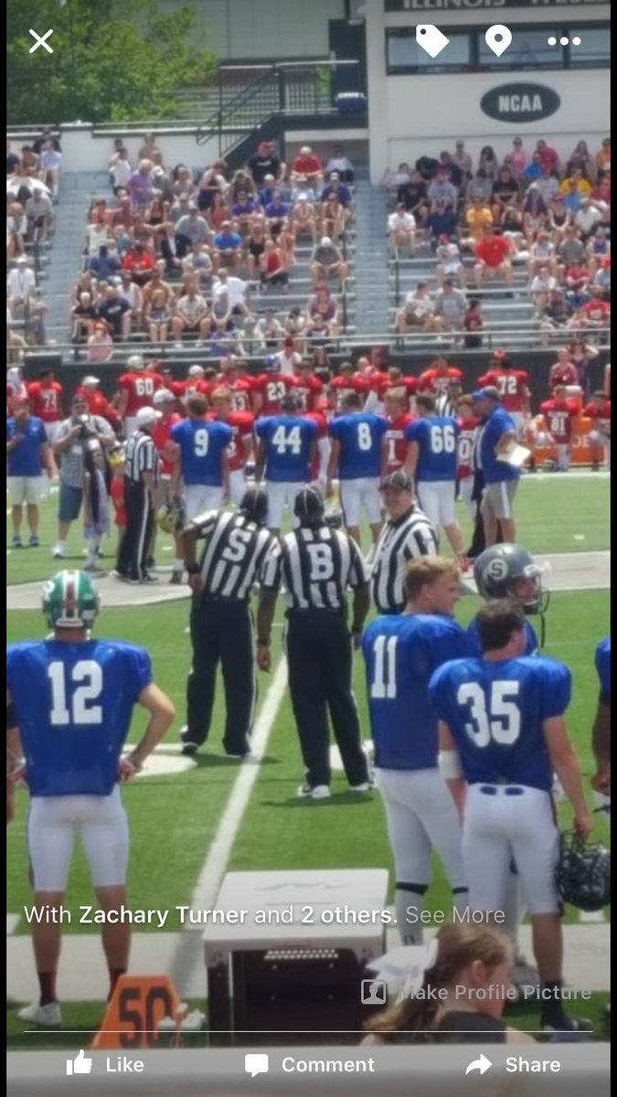 shashi73's tweet photo. Proud day for the Turners family! Zach Turner was nominated to play in the Shrine game. Great job as team captain and awarded offensive MVP! https://t.co/68AvI4UOj3