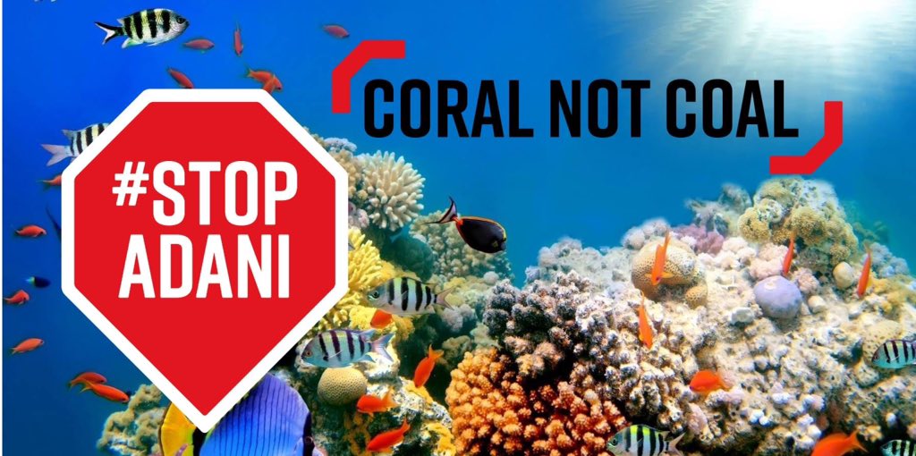 StopAdaniCairns's tweet photo. This afternoon help #StopAdani &amp; #SavetheReef If you're in Cairns don't miss this opportunity to demand #ClimateAction #qldpol #auspol https://t.co/yonyGuA8yn
