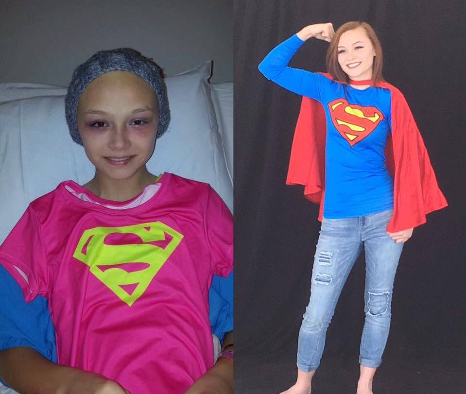 fourdiamonds's tweet image. Four Diamonds teen Nina is truly a superhero, and we're thrilled that she is now celebrating 2.5 years cancer free! #FTK #CancerCannot