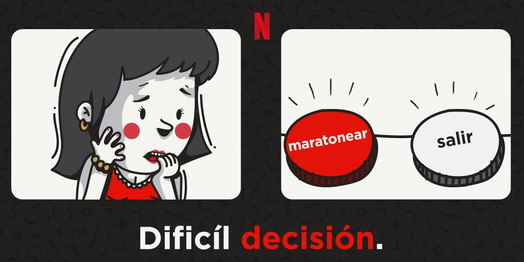 NetflixLAT's tweet photo. Decisiones CRUCIALES. https://t.co/tZgSM8oEWg