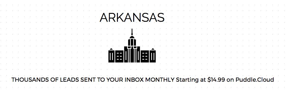 PuddleLeads's tweet photo. THOUSANDS OF LEADS SENT TO YOUR INBOX MONTHLY
#Arkansas #LittleRock #FortSmith #emailmarketing #emaillist #emailcontacts #ContentMarketing https://t.co/XDobIIE8w2
