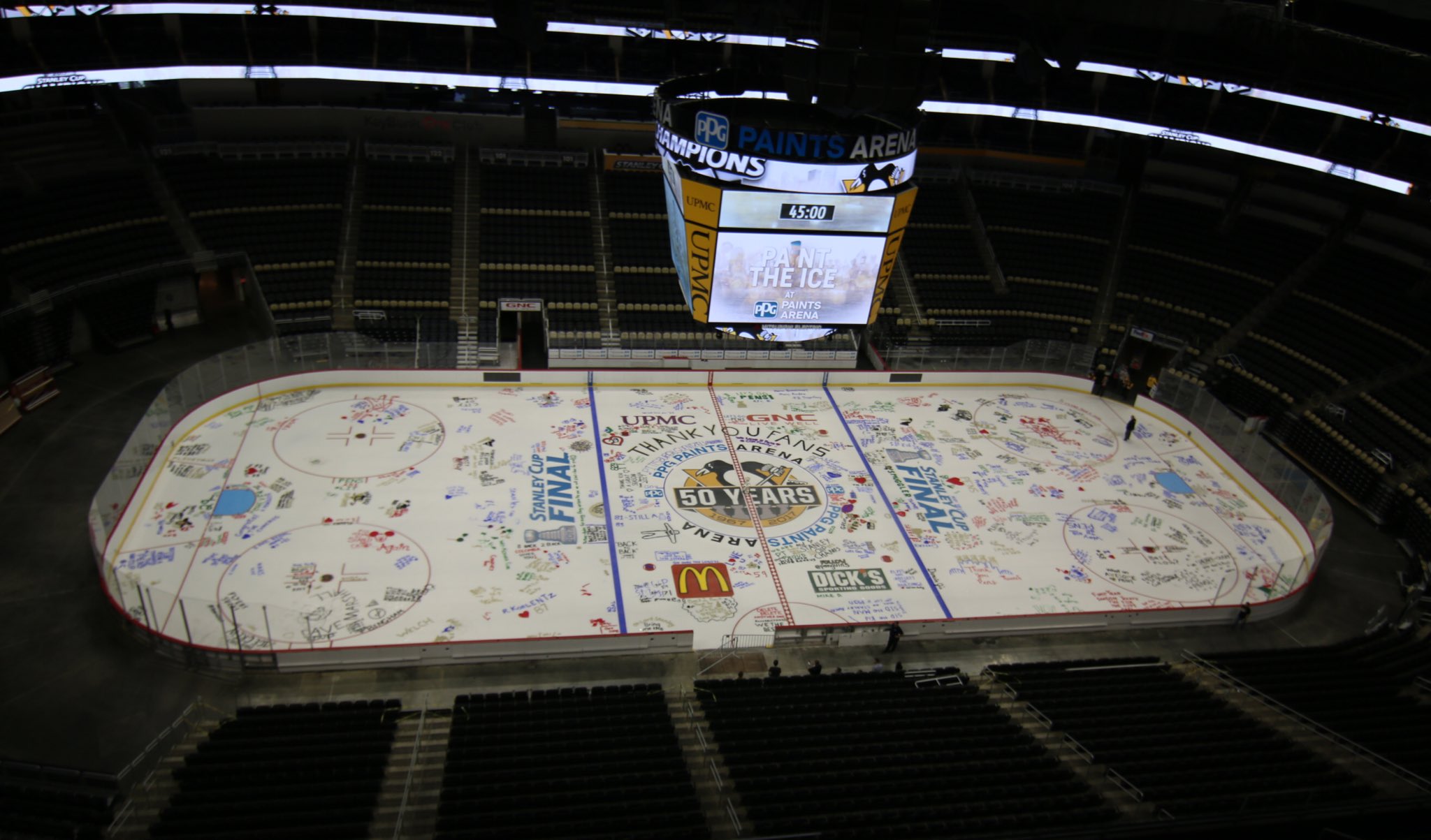 Pittsburgh Penguins on Twitter: "Paint the ice at PPG ...