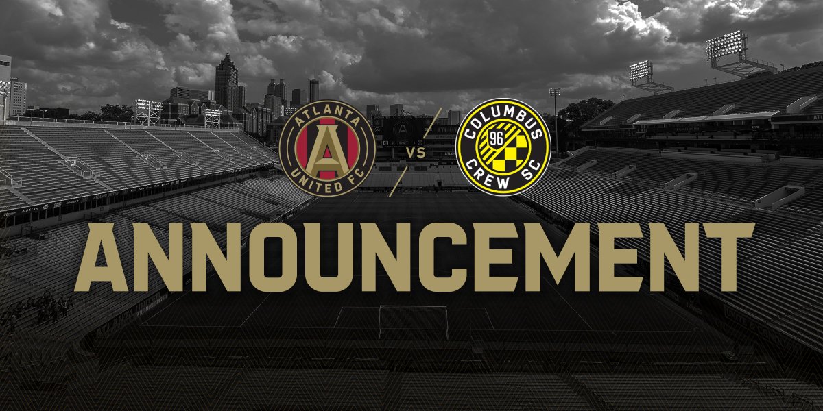 ATLUTD's tweet photo. ❗️ We are currently in a weather delay. Gates are now CLOSED. We ask that you seek shelter until further notice: https://t.co/OsRmKtlck6 https://t.co/ADXxMGncWt