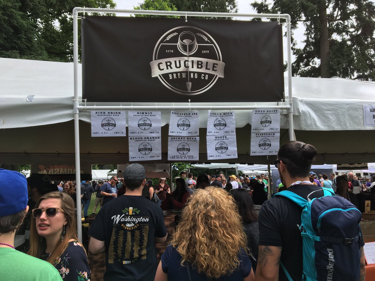 wafoodtrucks's tweet photo. My favorite #beer of day @WashingtonBeer @CraftBeerMonger Thx 4 #foodtruck partnership! @StopWABeerTax @EverettCity @WABrewersGuild https://t.co/Roy4PUvVky