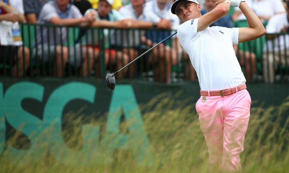 GatesToyota's tweet photo. Congrats to @JustinThomas34 on a new @usopengolf record round of lowest score to par! #usopen #9under @USGA https://t.co/yBPwisSyqJ