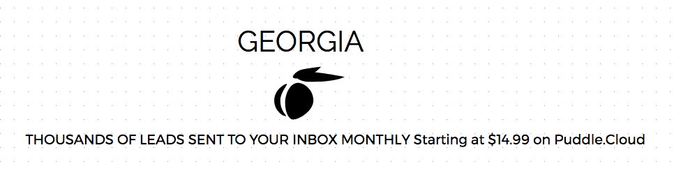 PuddleLeads's tweet photo. THOUSANDS OF EMAIL LEADS SENT TO YOUR INBOX MONTHLY ON https://t.co/FZFuq4p8mf #Georgia #Atlanta #Columbus #Savannah #Athens #athensga https://t.co/o8FLoC1pHB
