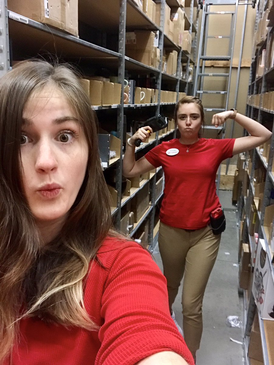 Intern extraordinaire Victoria pulling some SPL batches #TGTIntern2017 #TargetParty #BestInternEver <a href="/JayYezzi/">Jay Yezzi</a> @DavidWyant_TGT