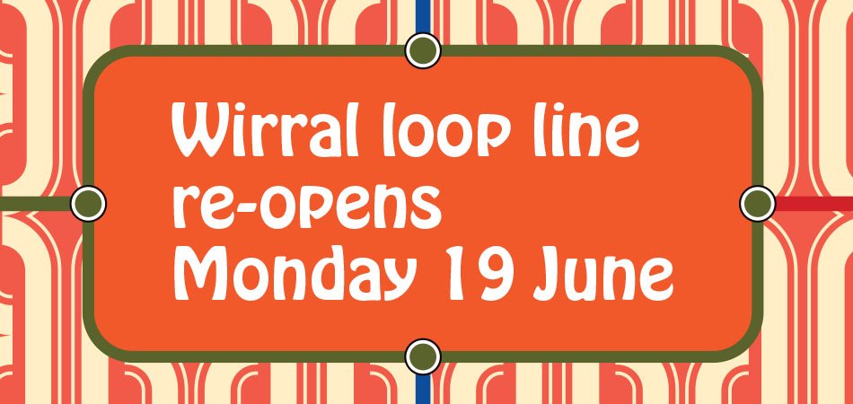 merseyrail's tweet photo. We are well into the final week of #trackrenewal now. Don't forget our Wirral line re-opens on Monday. Thank you for your patience. 🚆 https://t.co/KPDxq8gGwp