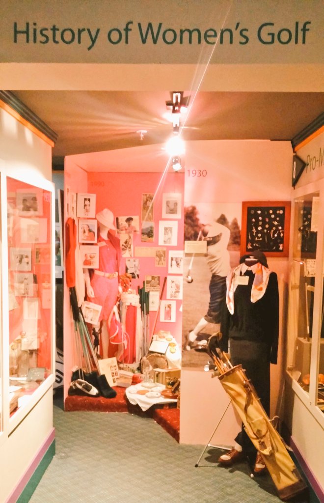 Our new exhibit, chronicling the 125 year history of women's golf in BC, is now open! Featuring trophies, clubs, clothing and much more