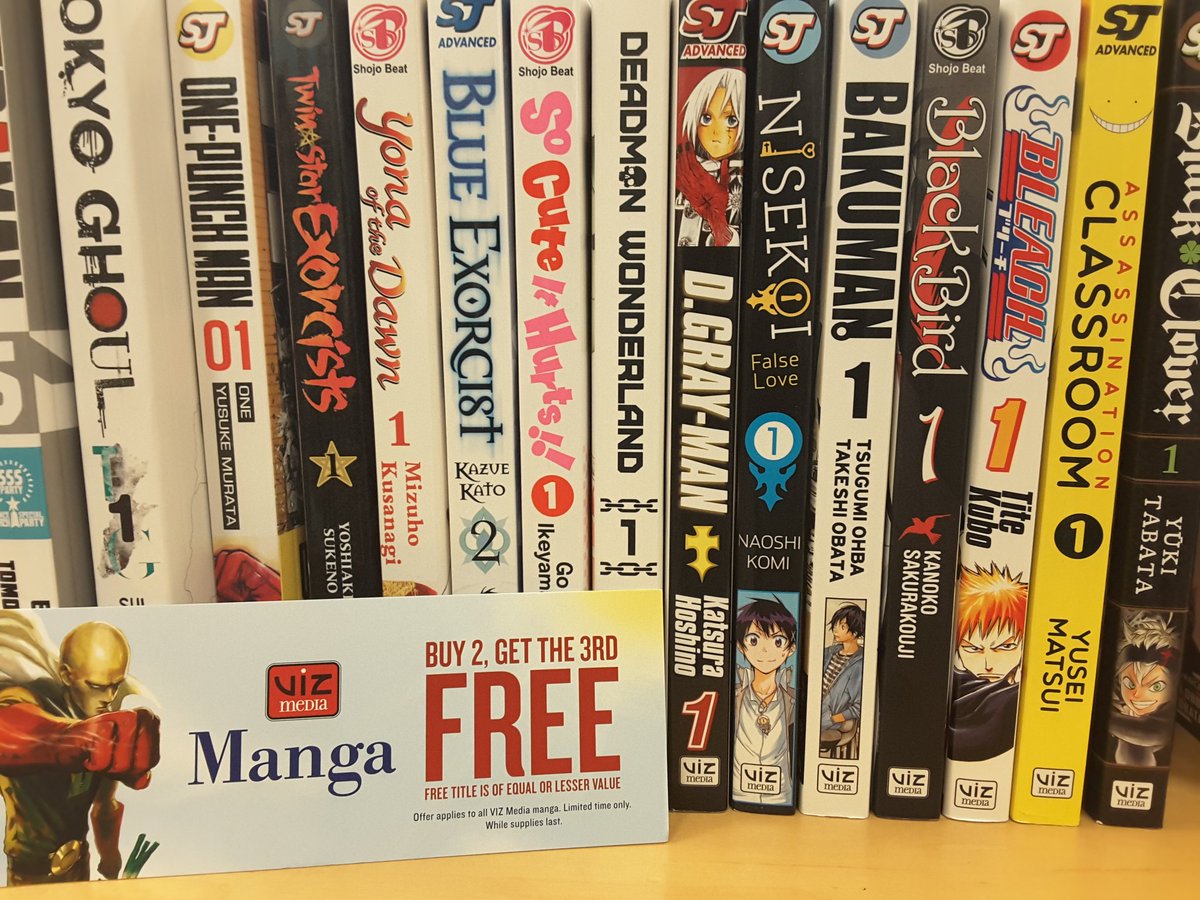 Barnes Noble Birdcage Our Entire Vizmedia Manga Selection Is Buy 2 Get The Third Free You Know Where We Are Sunrise Blvd In Case You Don T Bndeals T Co Fswjj1tdcr