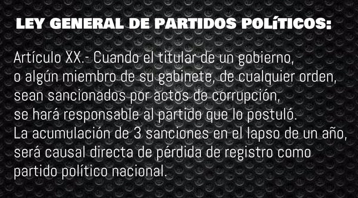 MaxKaiser75's tweet photo. Yo no sé ustedes, pero yo estoy harto de que los partidos no asuman responsabilidad por los actos de sus miembros. Va una propuesta seria: https://t.co/CcBX0d8LV7