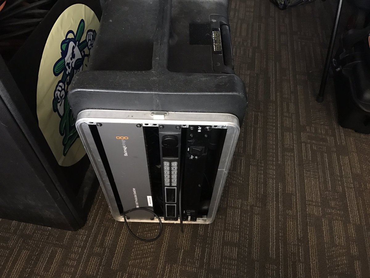 PrepSpin's tweet photo. Took out the ATEM 1ME finally and training this guy on @vMixHD -We set up shortcuts to work like the ATEM using the keyboard #VMixHD PTZinCF https://t.co/LkSVq0A9pN