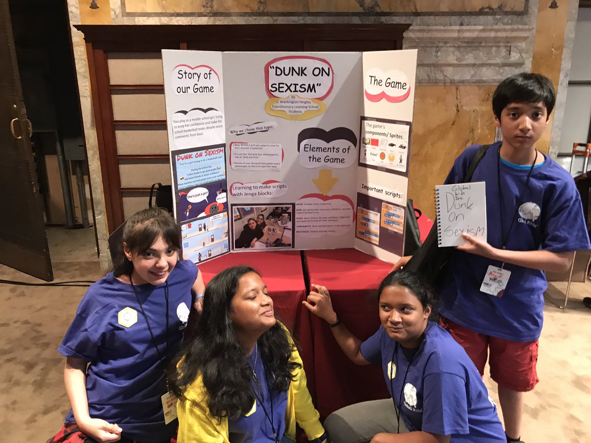 BrathwaiteYM's tweet photo. .@globalkids students from Renaissance, WHEELS & PS109 share #GlobalEd #Scratch games they made #Poaching #Sexism #CleanWater #Emoticon2017 https://t.co/s8Md3Dkicb