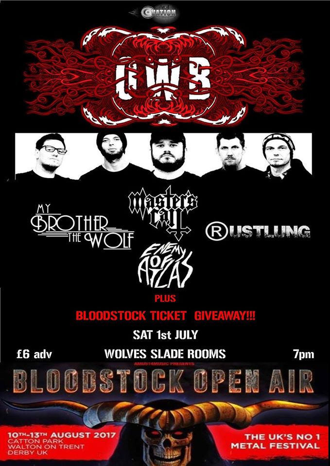 OurWorldBelow1's tweet photo. 1/7/17 Slade Rooms Wolverhampton! https://t.co/u1oyFYua8k