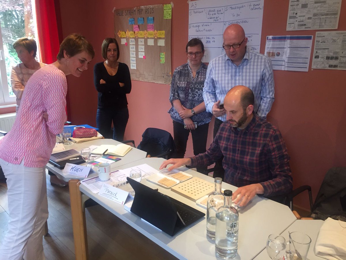 LeanSixSigmaUK's tweet photo. Learning from the Peg Board game, in Antwerp Belgium https://t.co/NUKGfG9VdX