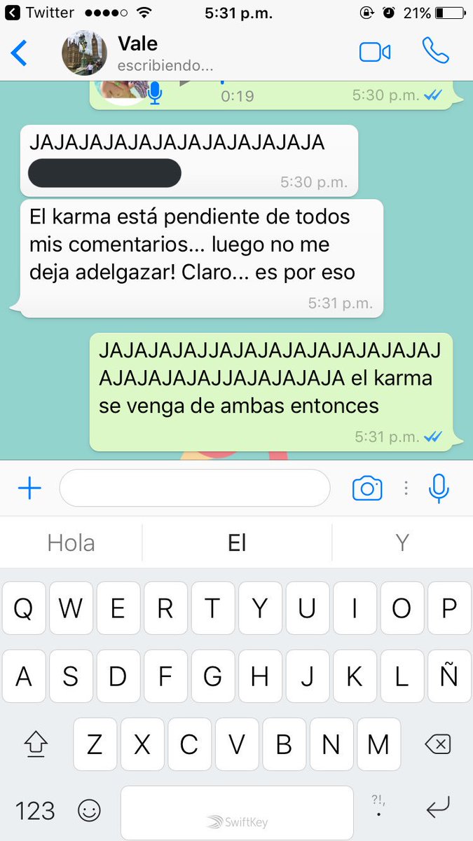 La hijueputez nos invade. No quisieran saber que dice antes de esto 😂 <a href="/chefvalequijano/">Valeria Quijano</a> #TeLoviu