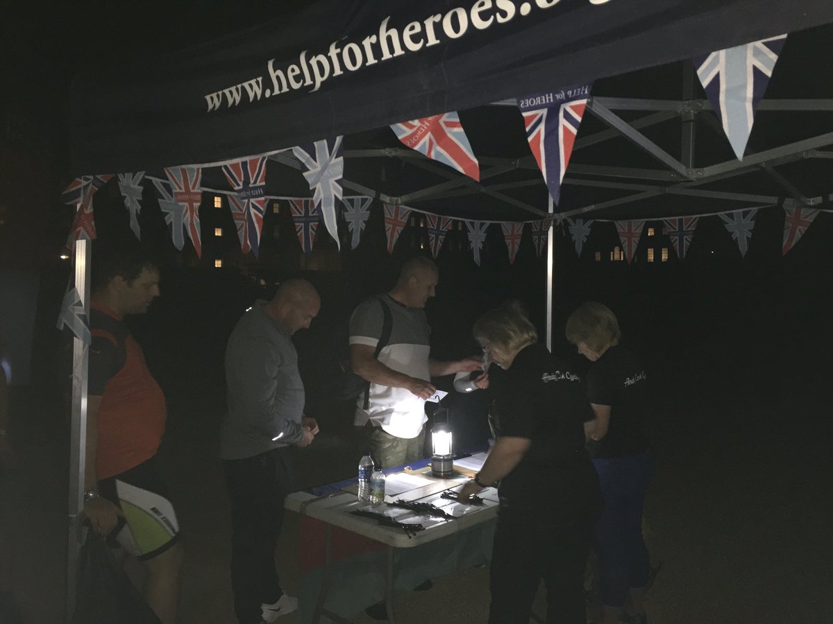 dave_0911's tweet photo. First participants have started to arrive #dawnraid17 https://t.co/dOLnSoKlyg