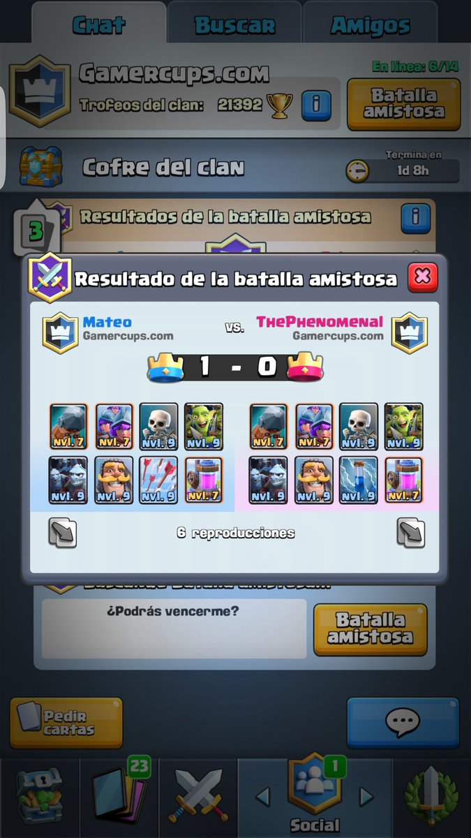 GamerCups_CR's tweet photo. Mateo se lleva la primera batalla! https://t.co/dWWeDXntKb