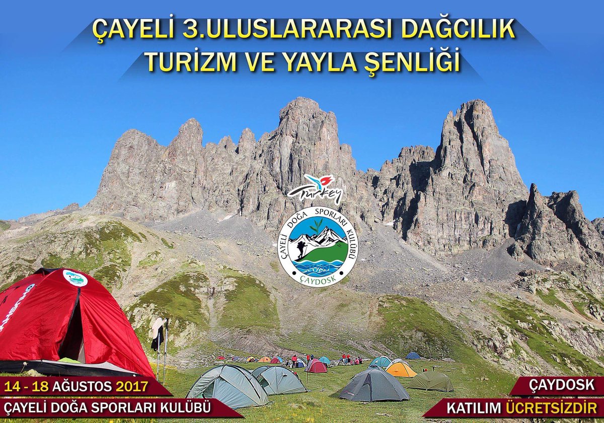 caydosk's tweet photo. Yürüyüş ayakkabılarını giy gidiyoruz
Put on your trekking shoes, we’re going on a hike to #ExperienceTurkey!
#Turkey #Homeof
#Trekking https://t.co/IB83pdkxWH