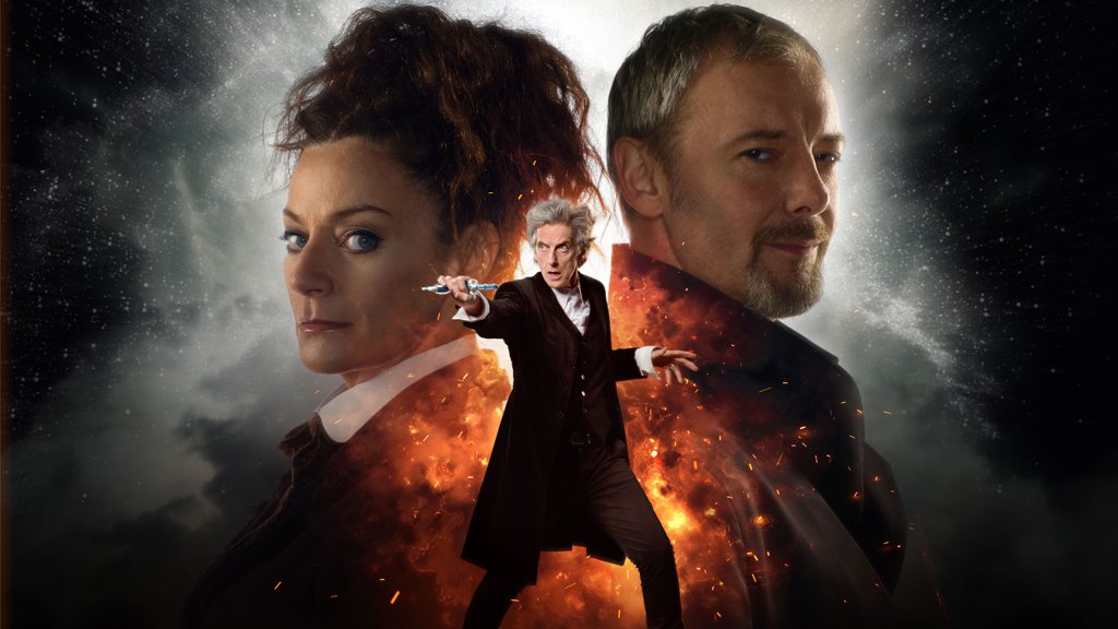 LuvDoctorWho's tweet photo. A BBC acabou de liberar a primeira imagem oficial da Missy e do Master juntos, para a season finale de Doctor Who. https://t.co/FF6oZ4Hunu