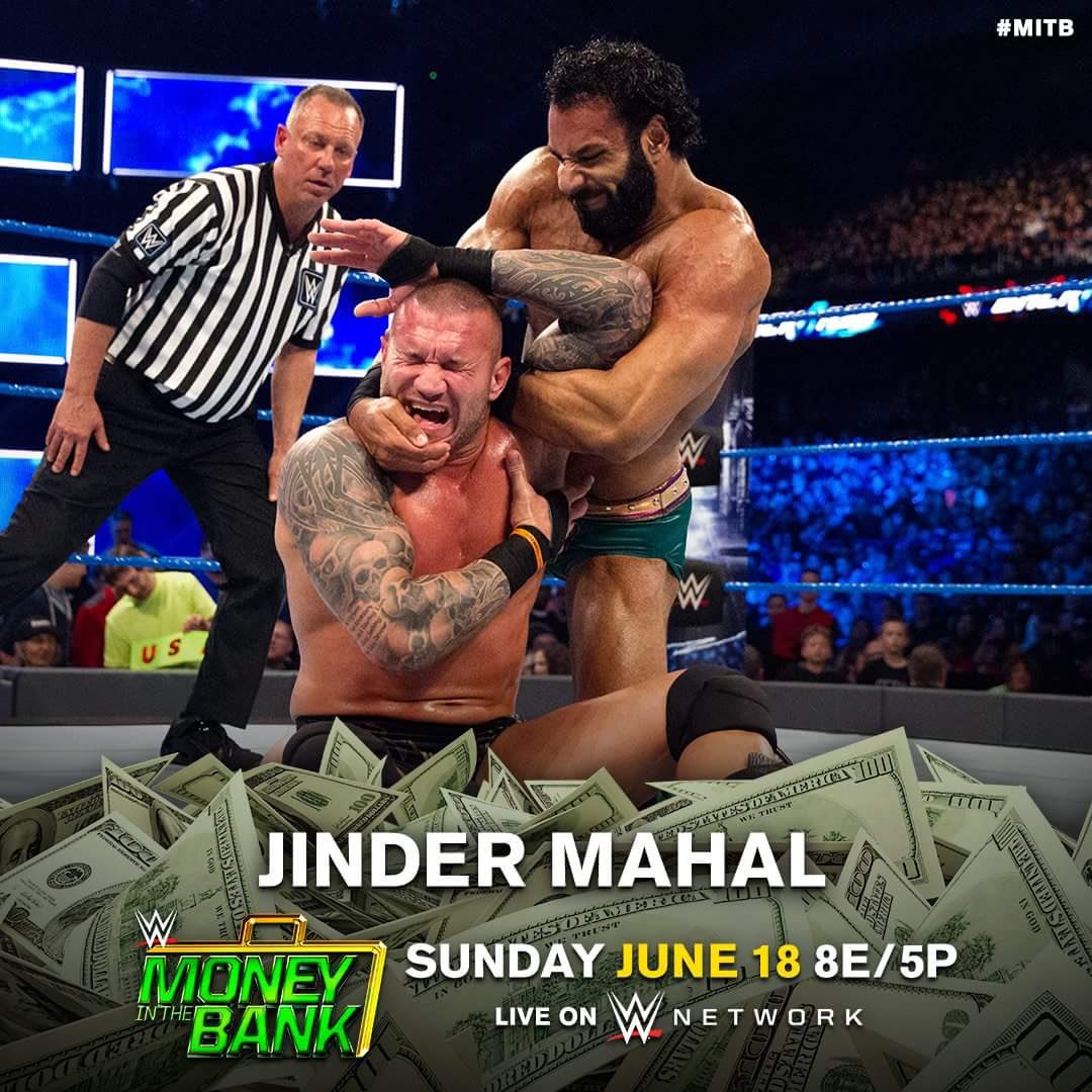 ConnectWWE's tweet photo. Rt For #JinderMahal
               Or
Like For #RandyOrton

#MITB https://t.co/hJGWd7vJfz