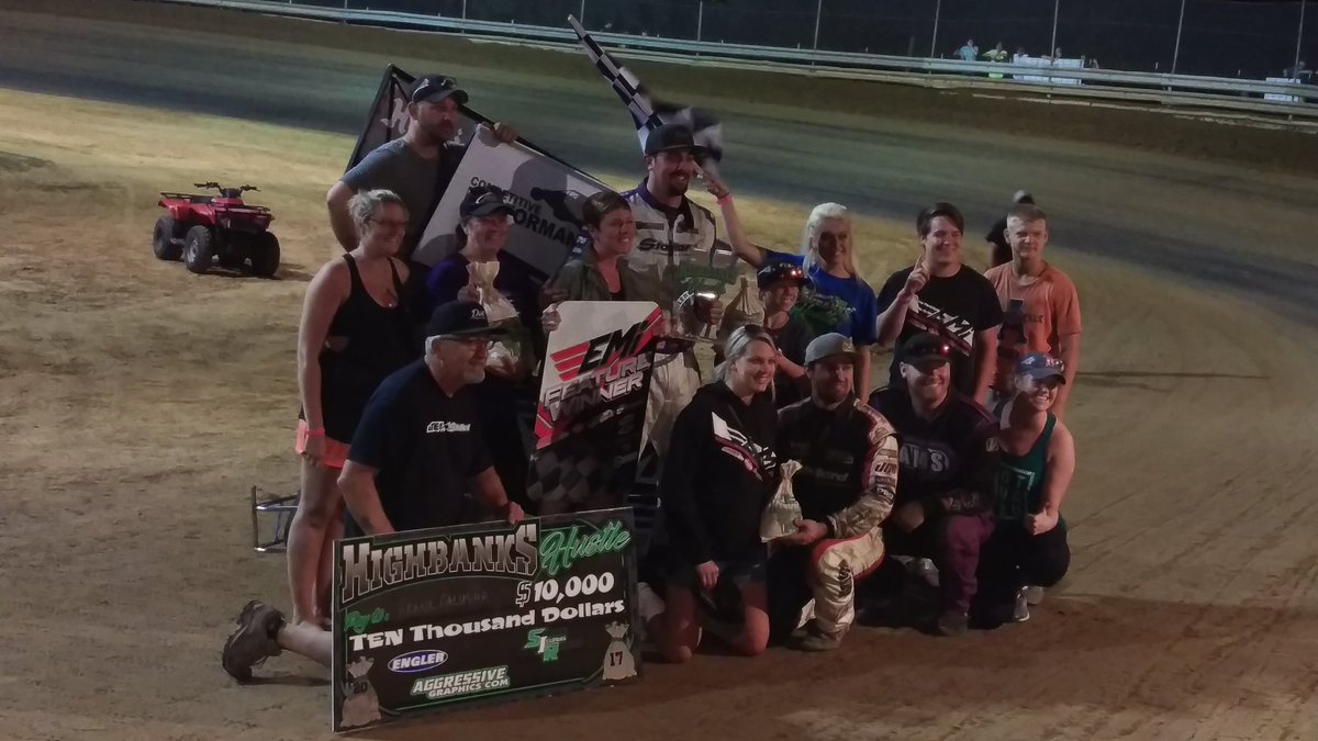 EagleMotorsport's tweet photo. Frank Galusha wins Highbanks Hustle! https://t.co/AIYNMYU0tO