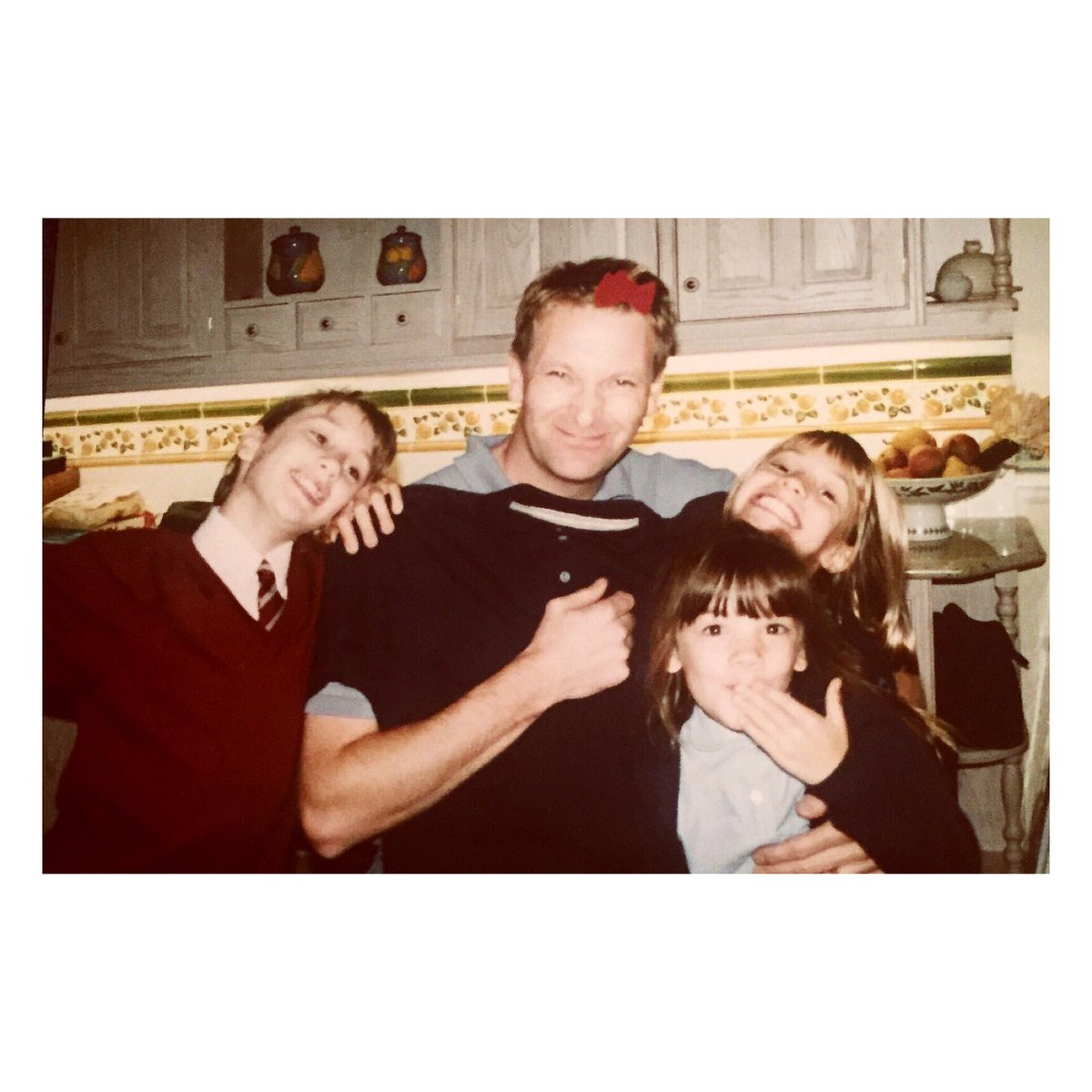 Happy Father's Day to My Daddy back Home! 🇬🇧Love you Daddy 💙 #CoolestDaddy #DaddysGirls #ThreeLittleMunchkins <a href="/MarkRandall01/">Mark Randall</a>