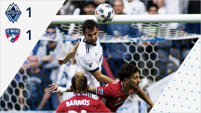 FT: And that's a wrap ...  1-1 @bcplace  #VANvFCD https://t.co/sm5YLg9nLg