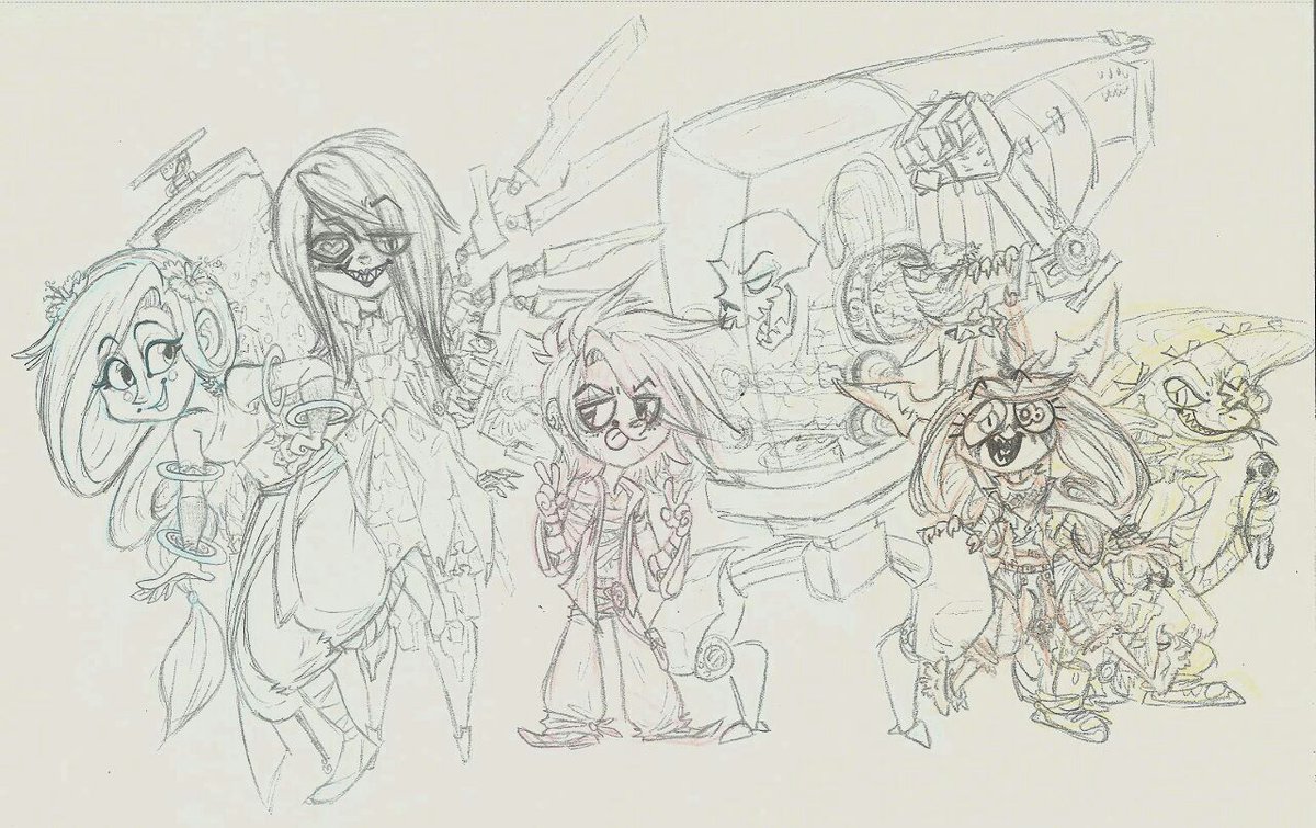 Zahbsessed's tweet photo. Battleborn Countdown II Day 4: Attacker, Defender, or Support?
📢 ALL OF THEM 📢
(Couldn't pick 1, so I drew some of my favs!) #BBCII #ZahsArt https://t.co/GH1DV2LZGi