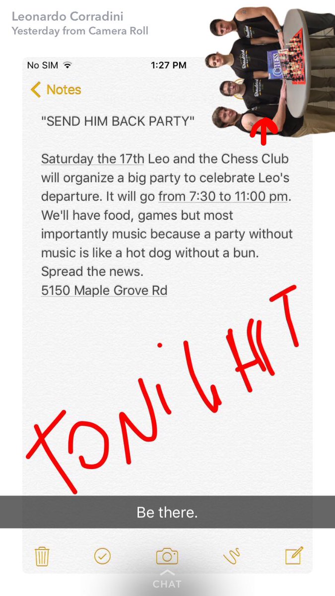 ChessClubRave's tweet photo. Party time. https://t.co/xNc9gJj2hj