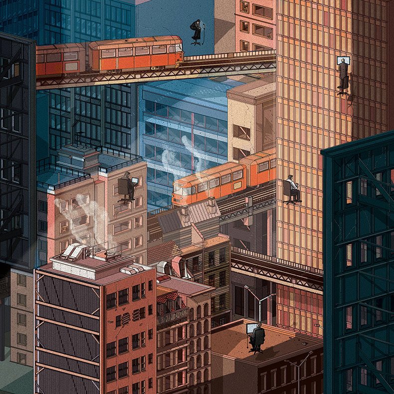 12 artists visually interpret Radiohead's 'OK Computer' for <a href="/pitchfork/">Pitchfork</a>. Good to see <a href="/hugoandmarie/">Hugo & Marie</a> + Maren Karlsen  p4k.in/REqul2I